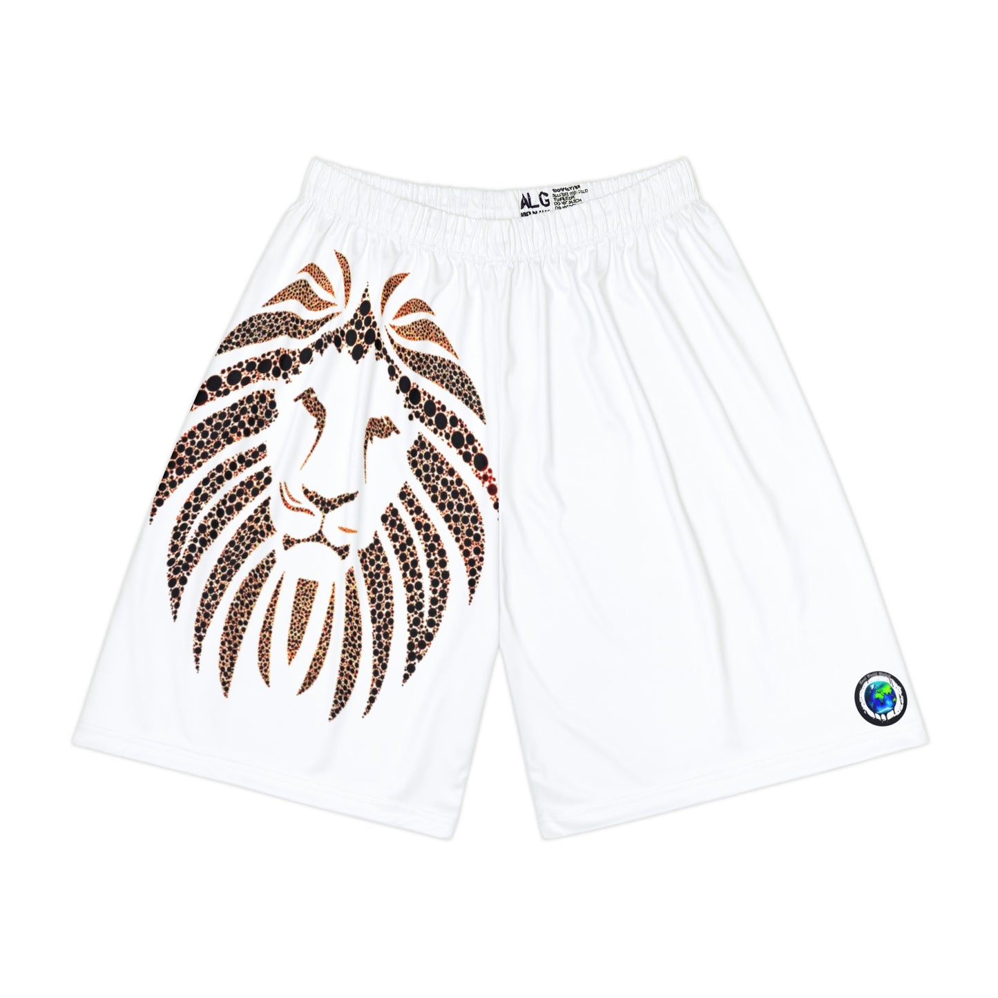 Men’s Sports Shorts Lion (AOP)
