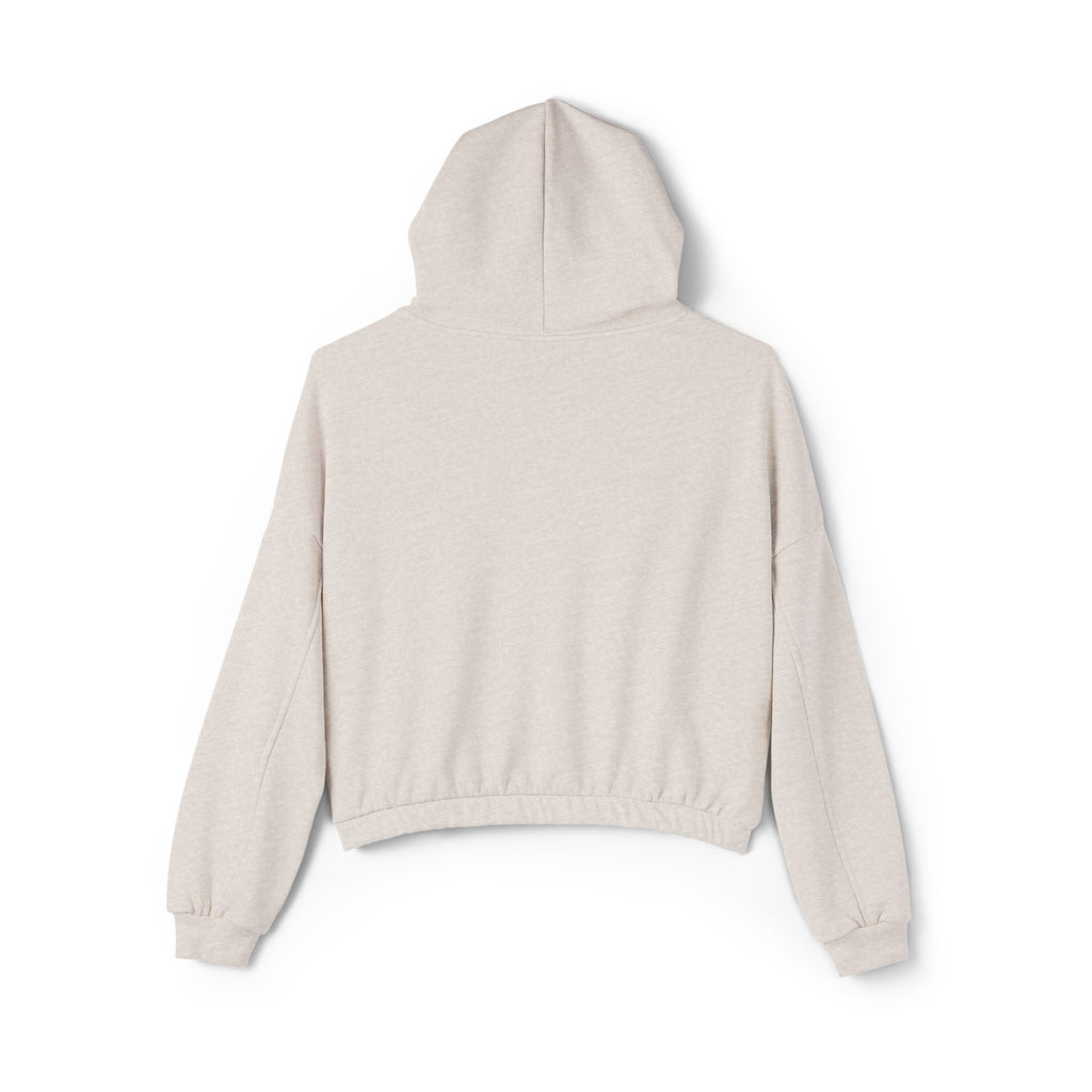 Women's Cinched Bottom Hoodie (Roses)