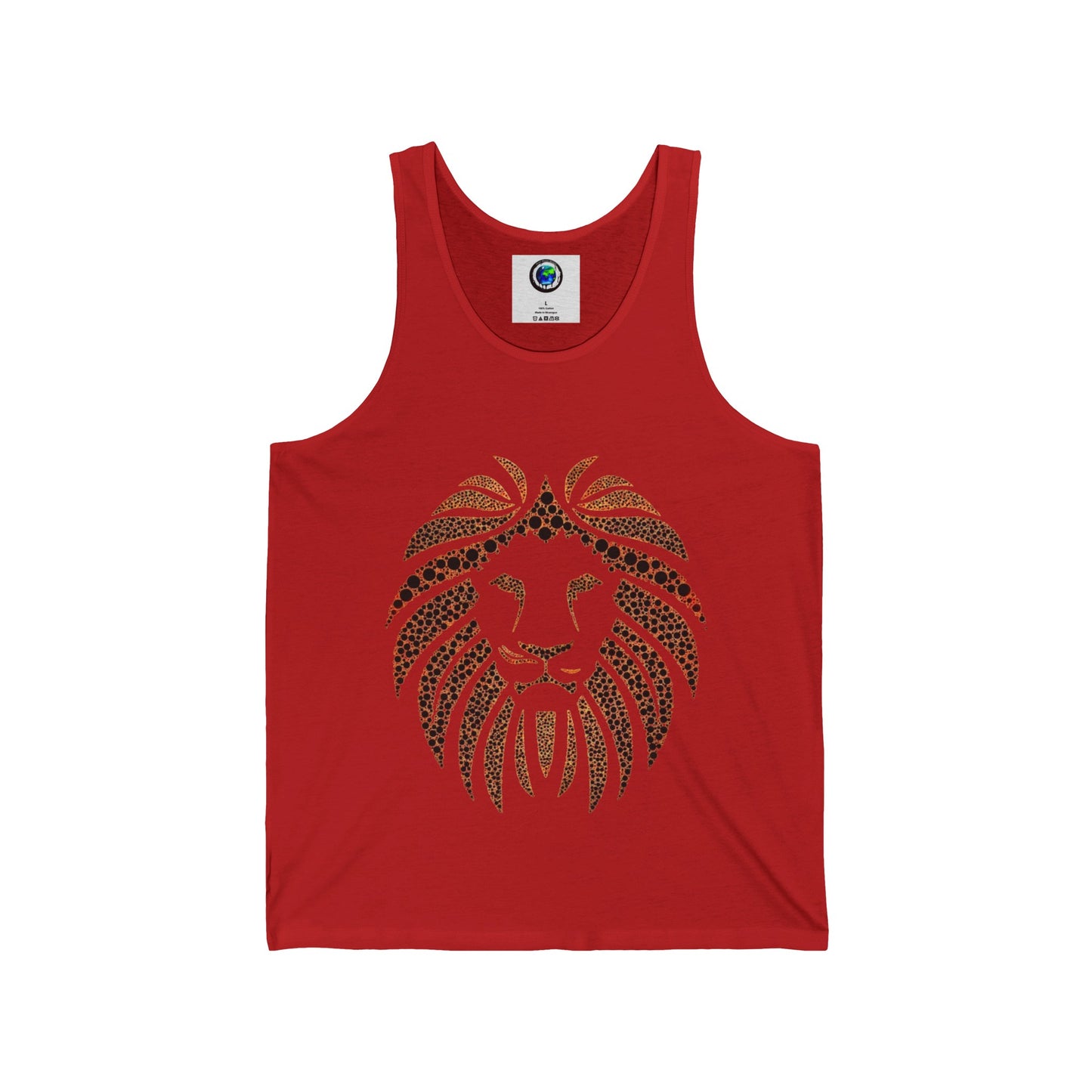 Unisex Jersey Tank Lion