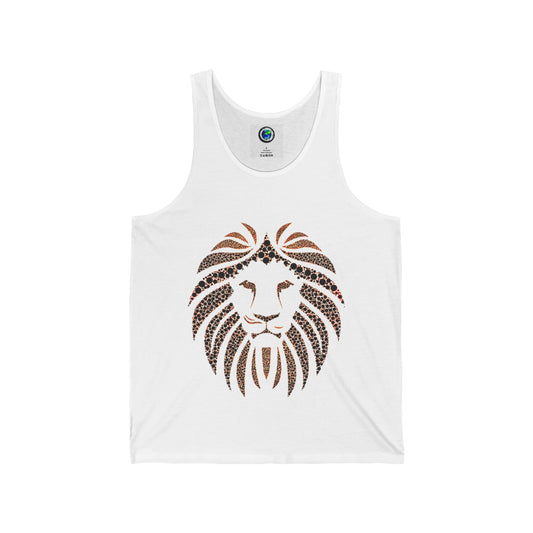 Unisex Jersey Tank Lion